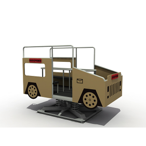 Многопользовательские игровые наборы для автомобилей с пружинными пружинами Открытая игровая площадка Оборудование для парка аттракционов Shake Rider